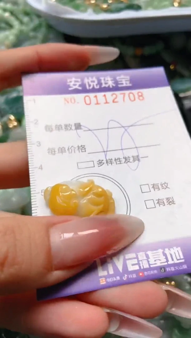 【闪购商品】翡翠颈饰未镶嵌闪购0112708