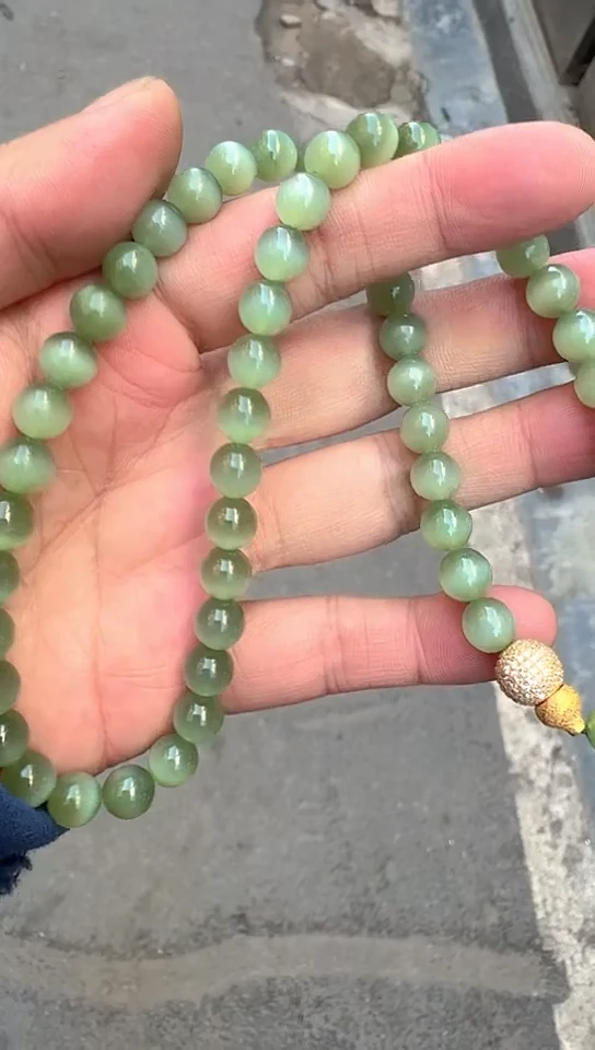 颈饰未镶嵌和田玉逍*丸项链