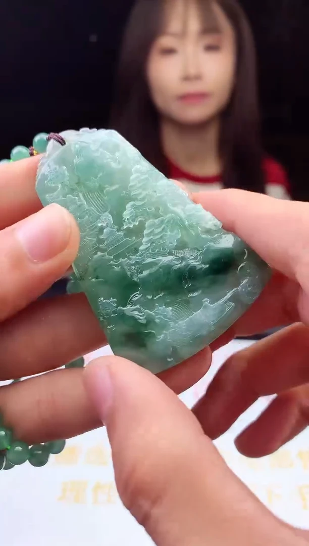 未镶嵌定制翡翠天然A货翡翠拍一发一