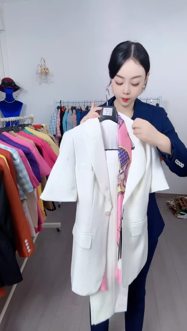 S码九分裤套装（默认微瑕、不退不换）