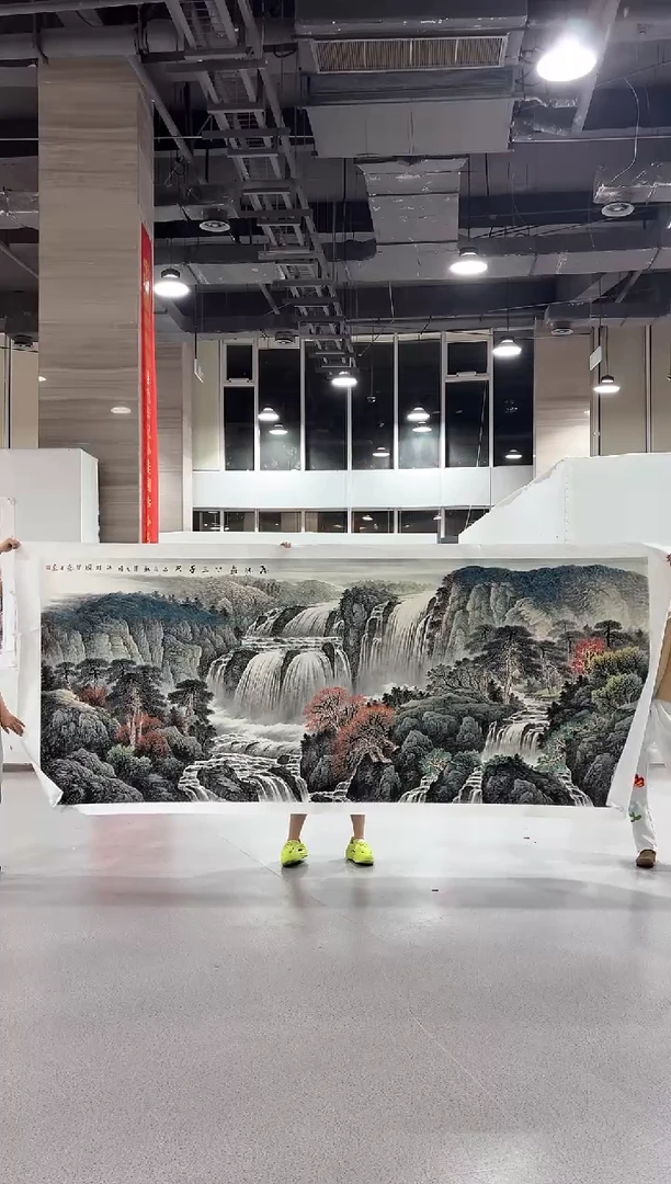 国画孙桂国老师国画作品，带合影证书6-70