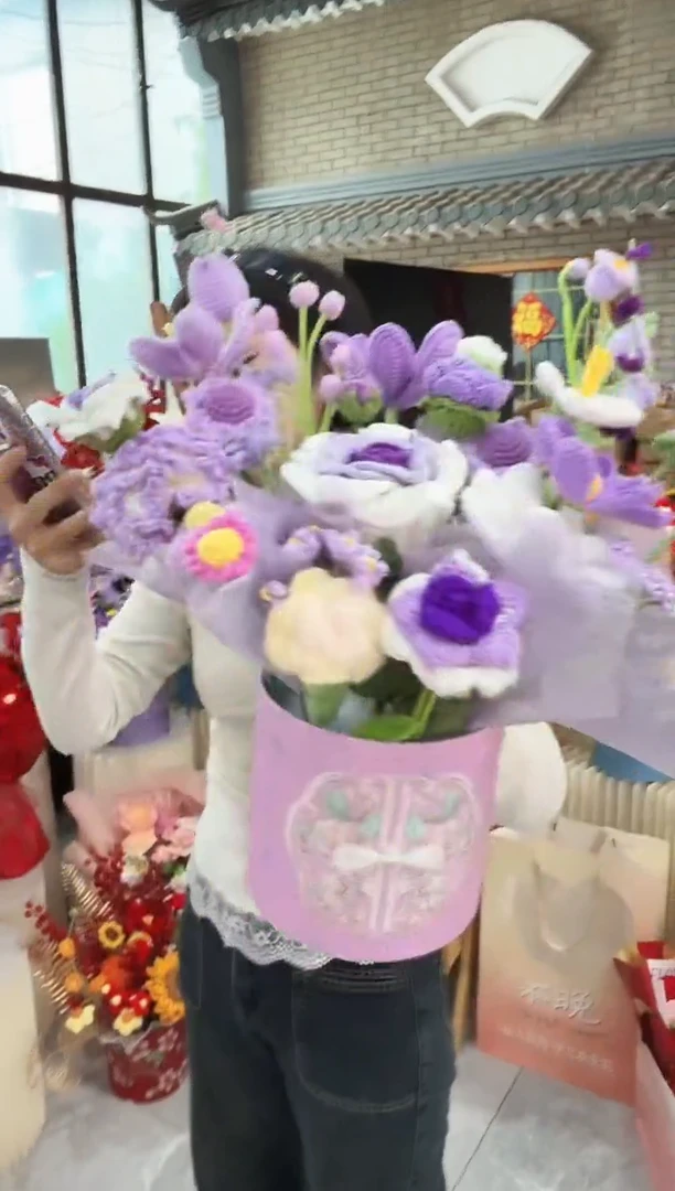 非遗手工定制花束，孤品清仓！！