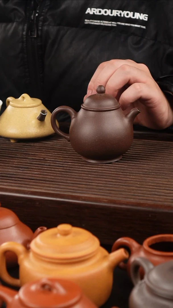 茶壶紫砂潘壶 一厂紫泥