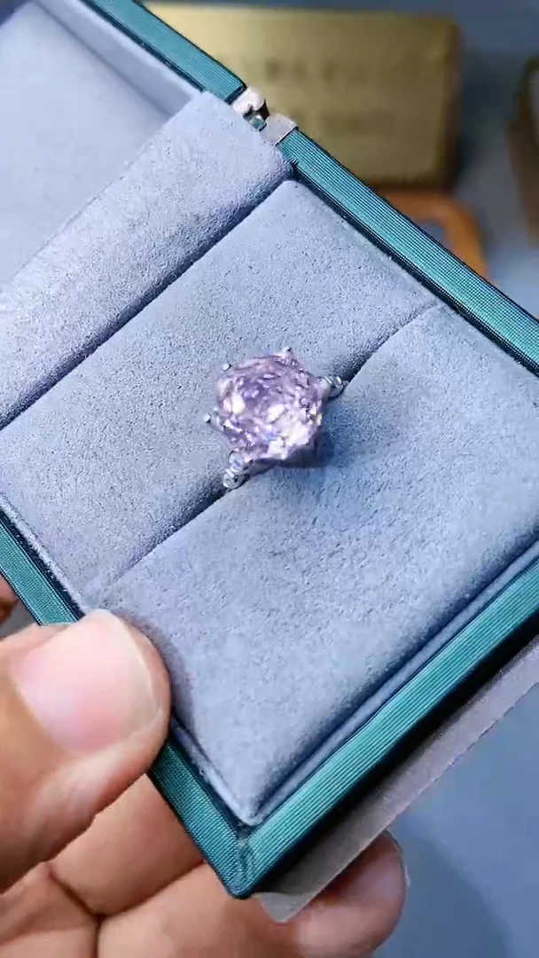 【闪购商品】水晶戒指银S925镶嵌15645