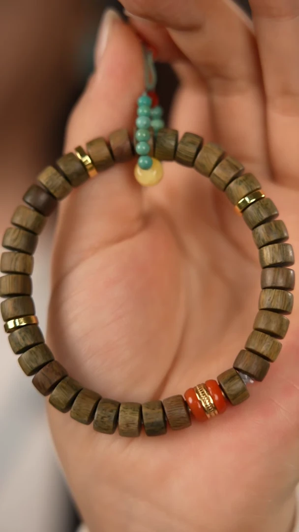 合金手链南红玛瑙淺**心手串