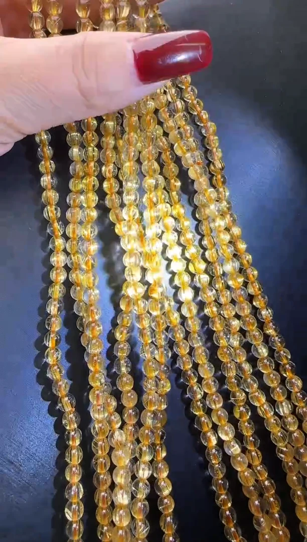 【闪购商品】水晶手串未镶嵌钛晶多圈手串多样性发一JP38397