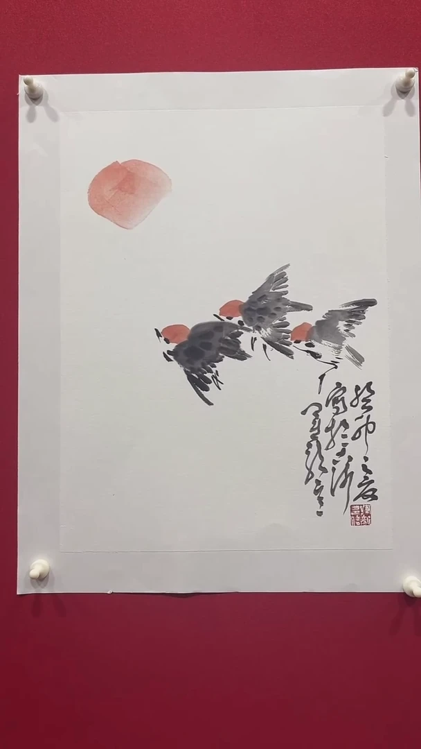 国画刘运龙35*46........