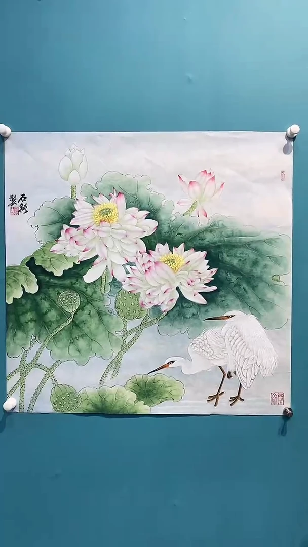 国画画都展厅国画作品B11