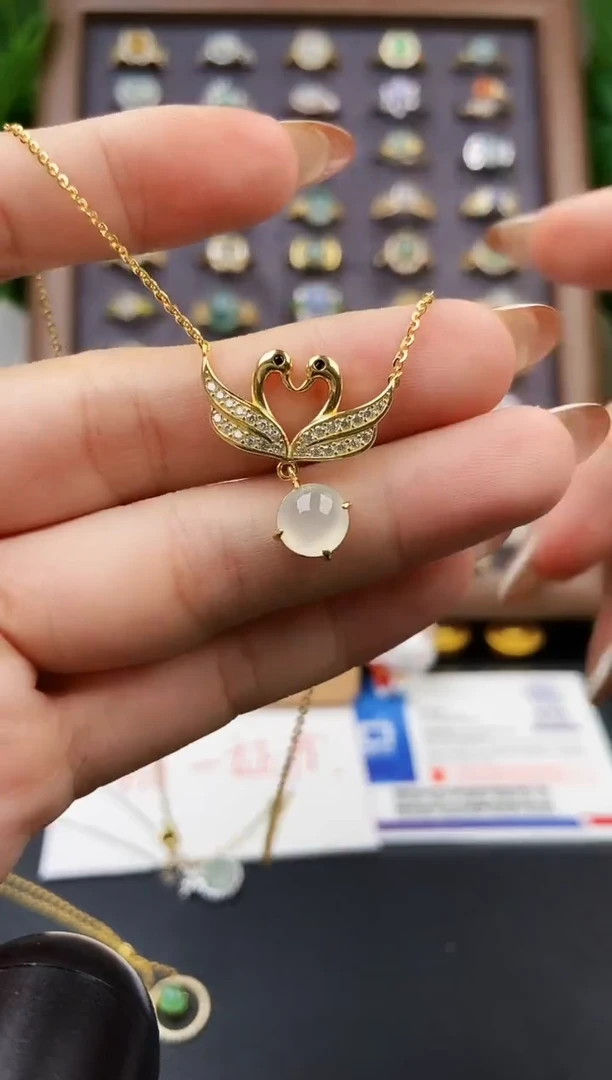 颈饰未镶嵌翡翠21