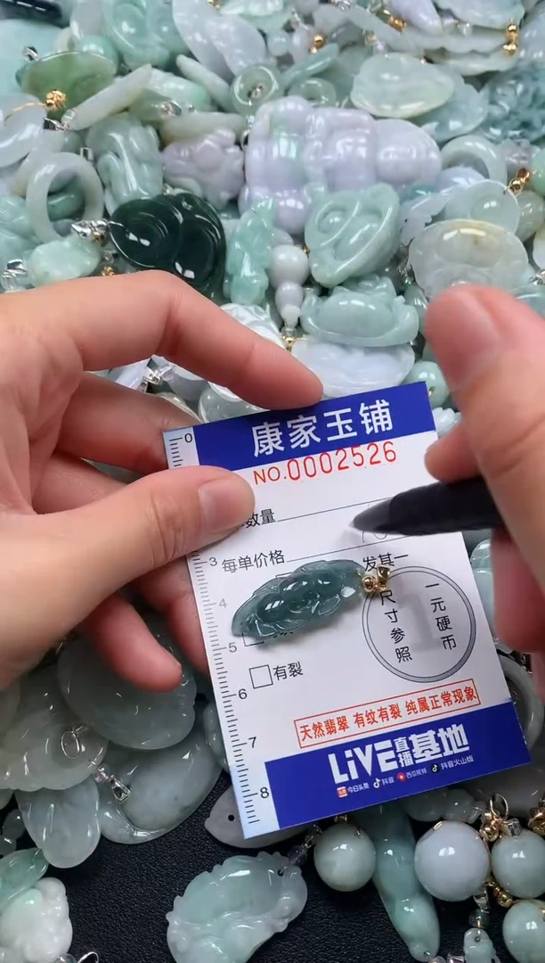 颈饰未镶嵌翡翠2526