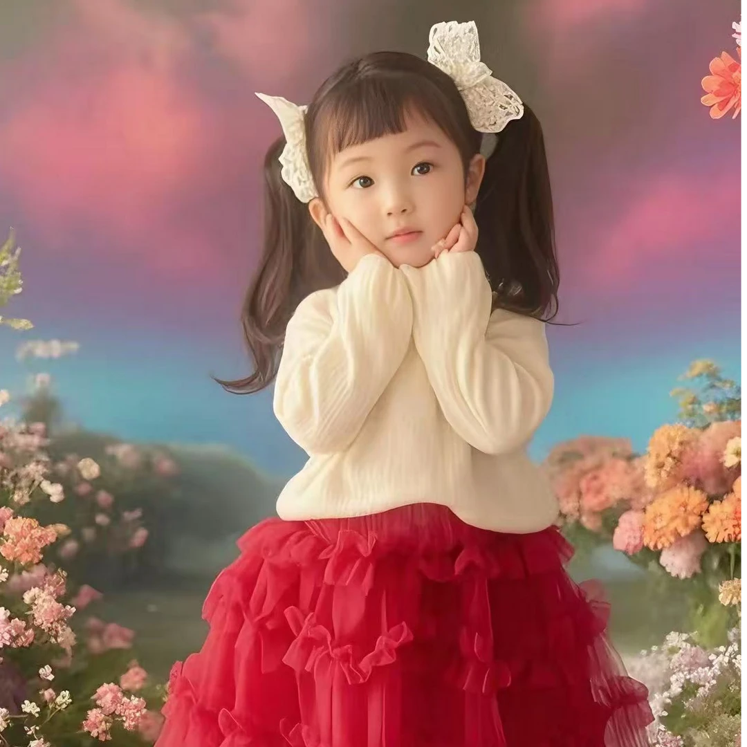 直播间专拍儿童春秋套装长袖裙子洋气小童童装⑨.⑨【1件装】