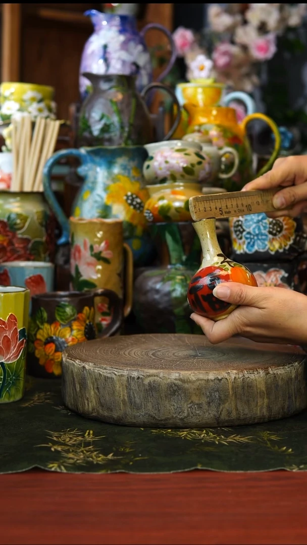 花瓶/杯子/碗2景德镇手工高温釉下彩