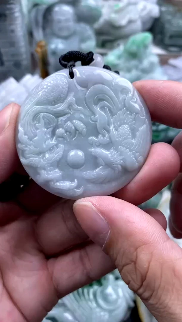 吊坠(不含链)未镶嵌翡翠1