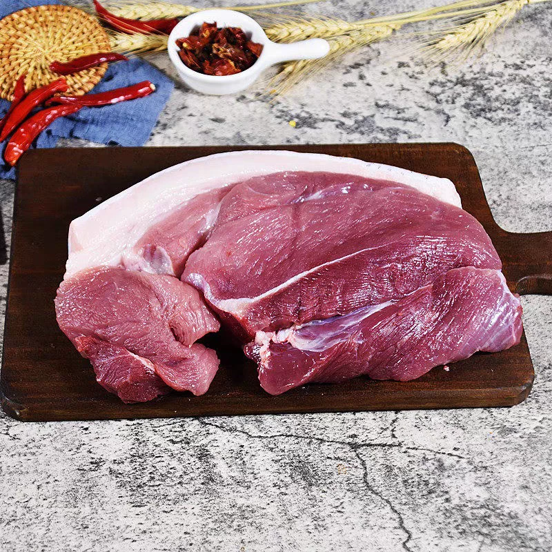 【土猪后腿肉】4斤包邮粮食土猪