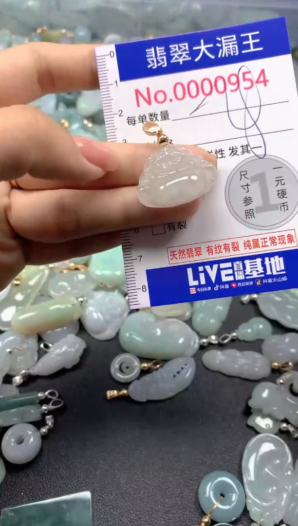 颈饰未镶嵌翡翠954