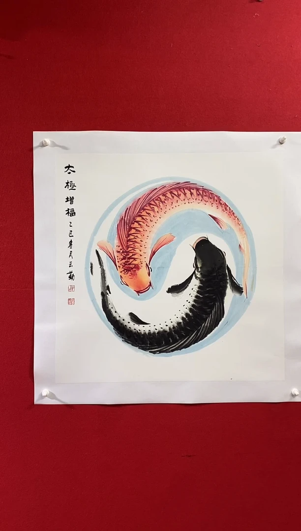 国画国画NYQ霞牛云勤老师作品