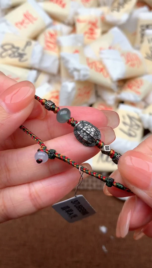 银S925镶嵌挂件翡翠一