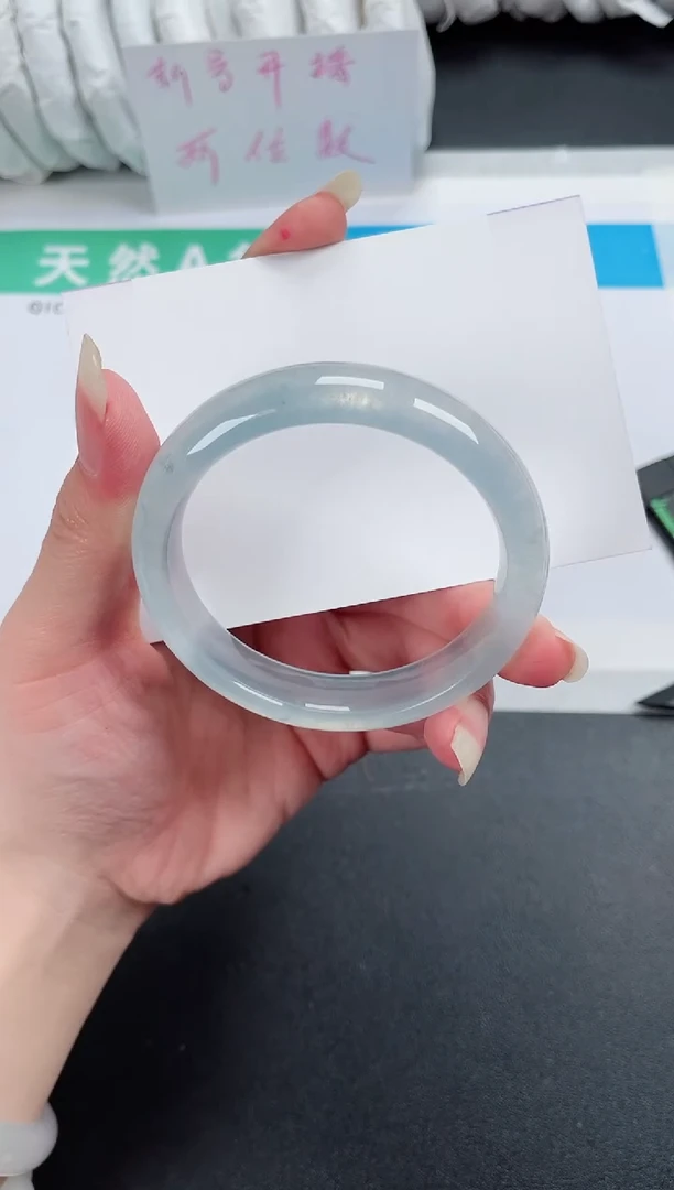 【闪购商品】石英质玉手镯合金173-54.2