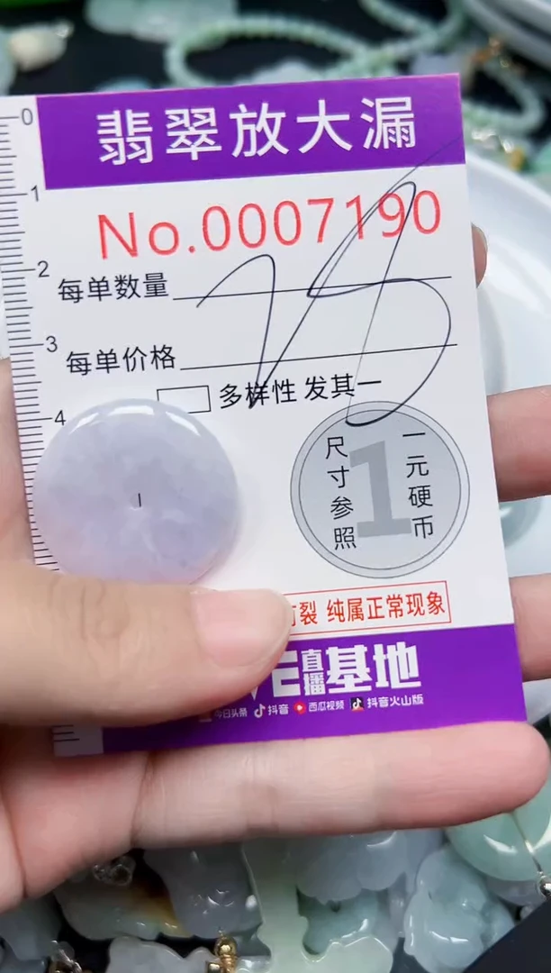 颈饰未镶嵌翡翠7190