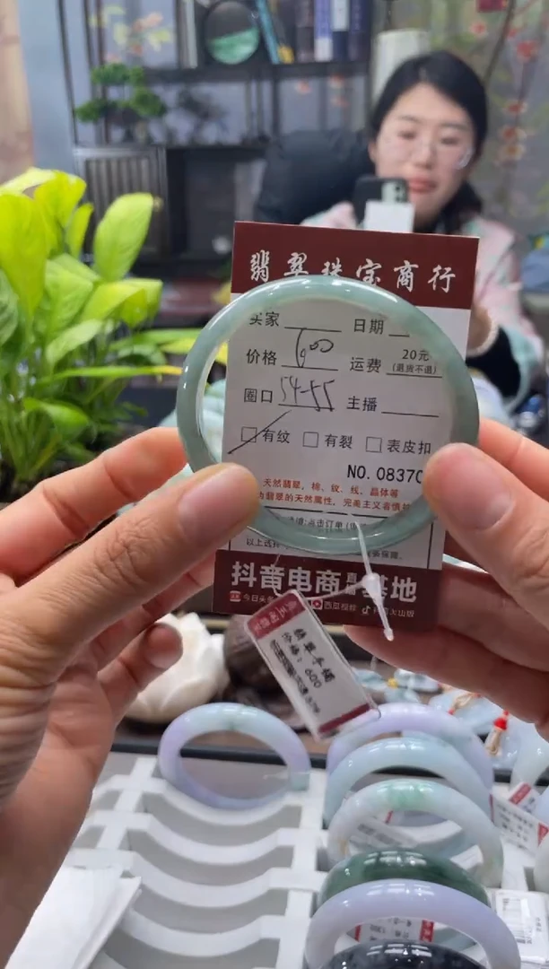 未镶嵌手镯翡翠8370