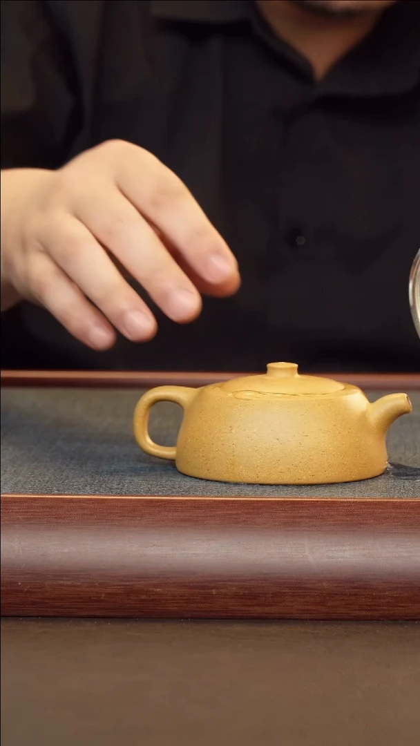 茶壶底槽青郁云芳全手黄金段井栏