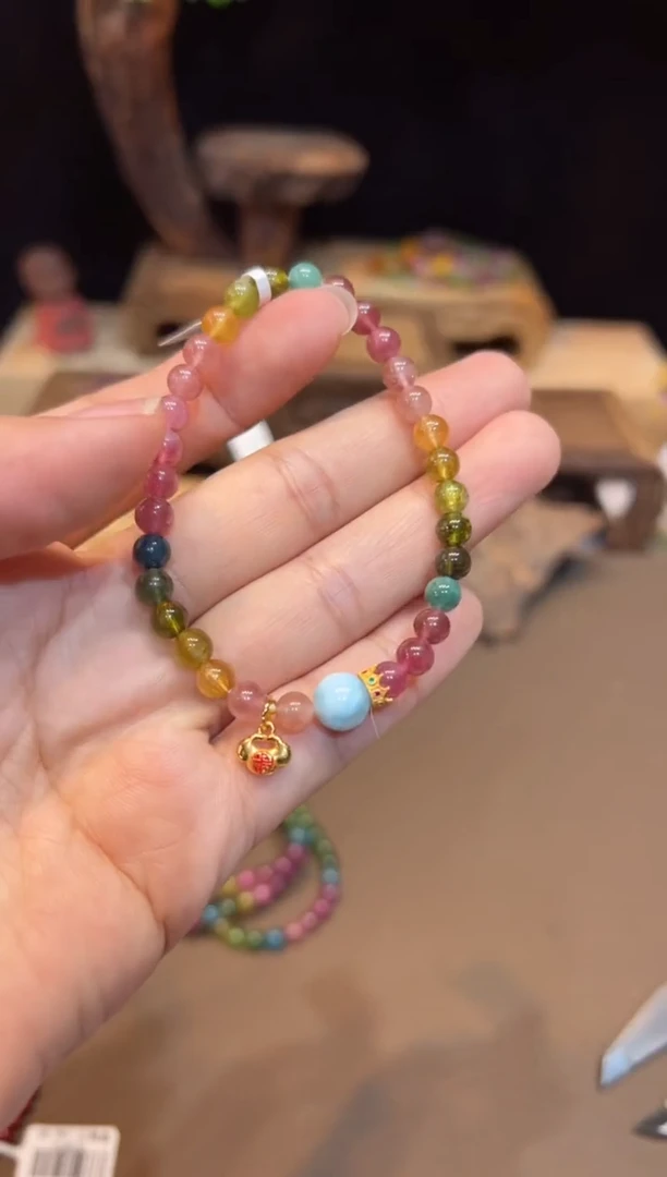 【闪购商品】碧玺手链未镶嵌手饰@@F4564