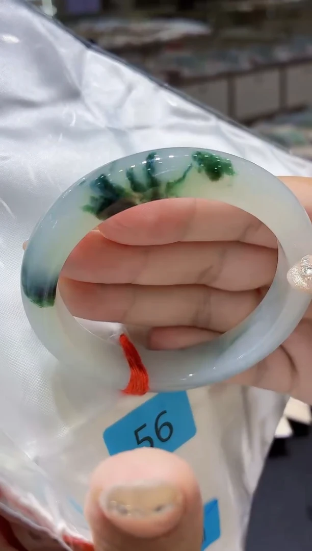 未镶嵌手镯翡翠翡翠手镯56