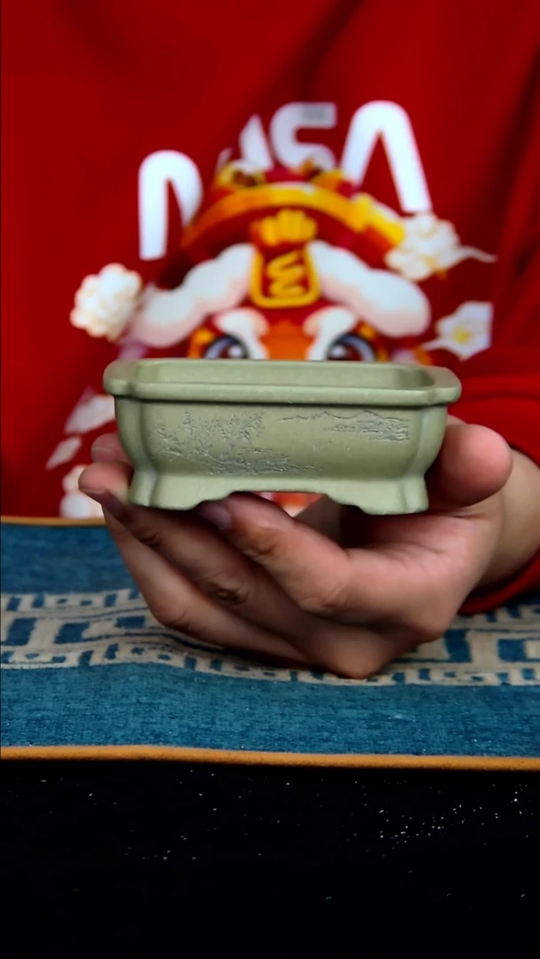 【闪购商品】紫砂花盆8*6.5*2.5内径紫砂花盆