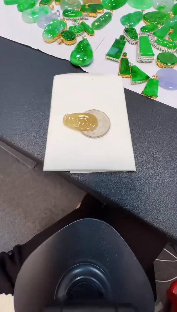 吊坠(不含链)未镶嵌翡翠i*9.9