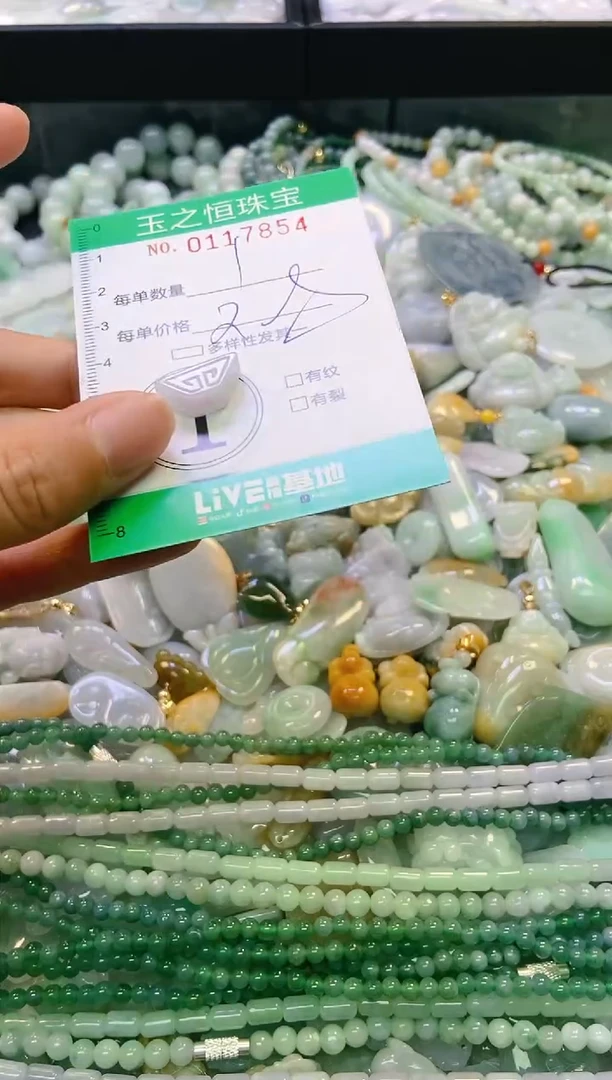 翡翠未镶嵌颈饰闪购0117854