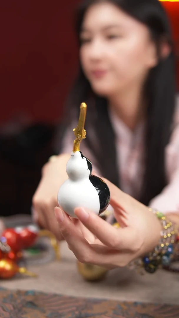 李*玖澄文创漆艺葫芦国风配饰葫芦系列