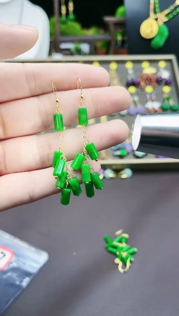 【闪购商品】玛瑙/玉髓耳钉银S925镶嵌227000