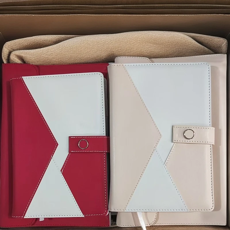 1-1-A5商务礼袋拼接套装/1本 瑕疵 介意勿拍