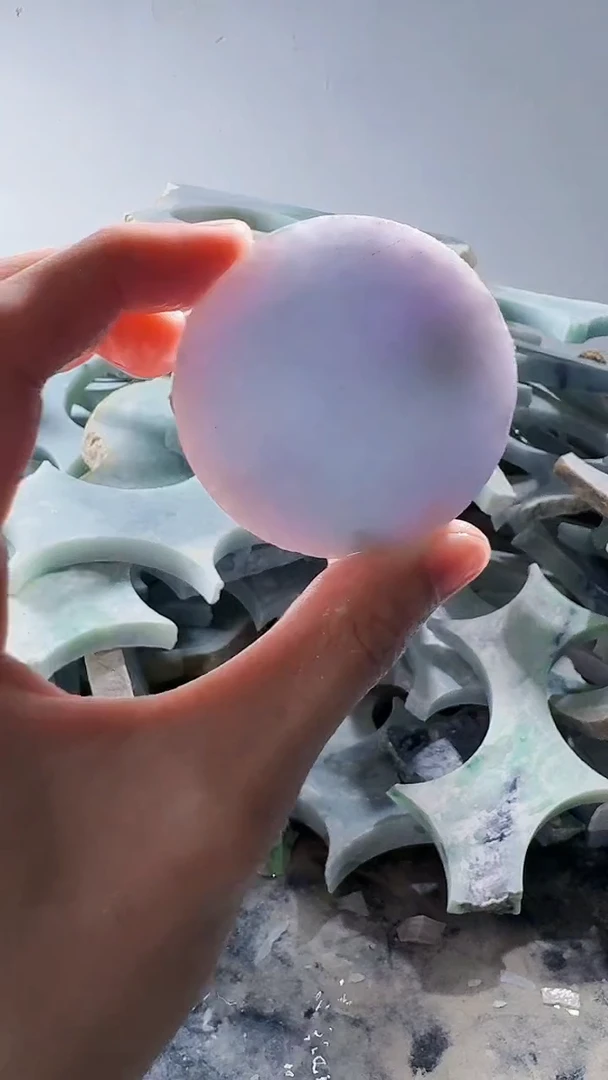 裸石翡翠缅甸翡翠A货文6456