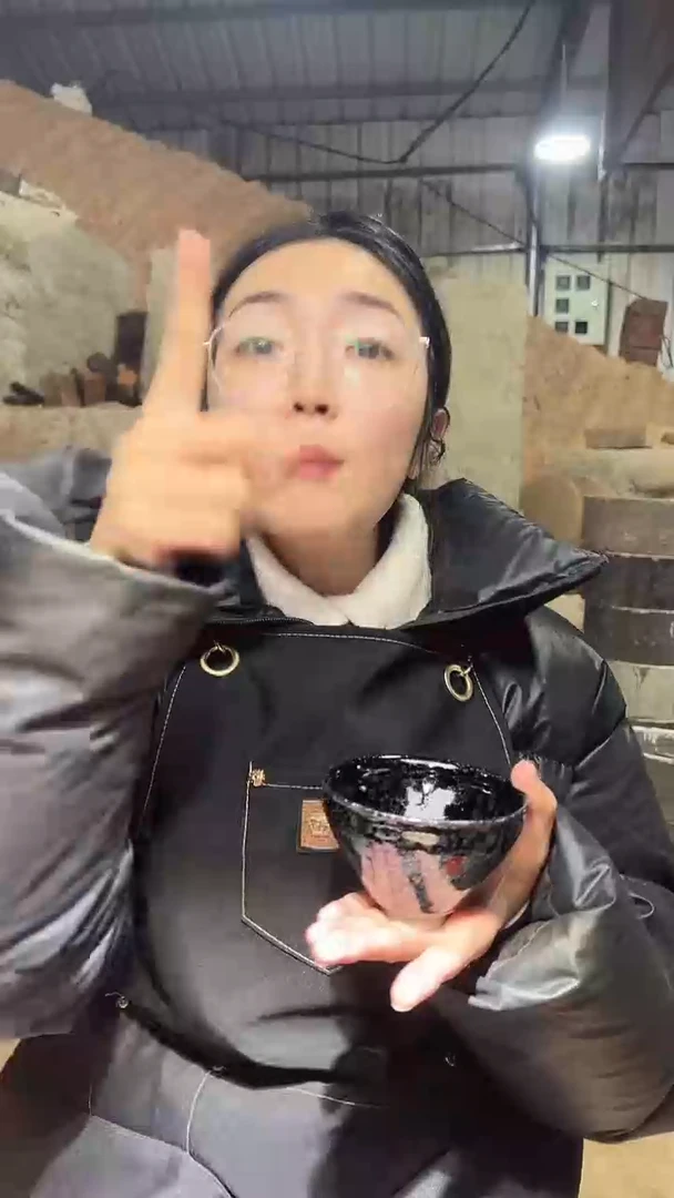 【闪购商品】茶盏名家叶优萍建盏（带证书礼盒）3