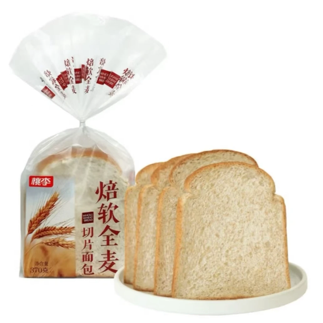 Y桃李全麦焙切面包370g/包