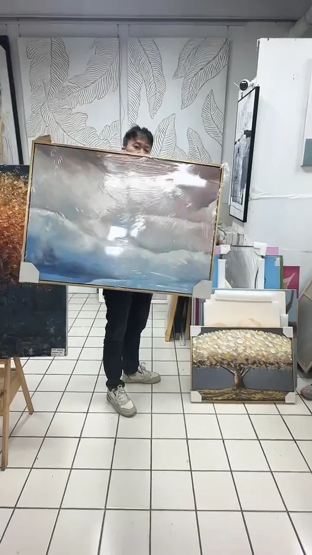 横款168美术馆 装饰画50*70