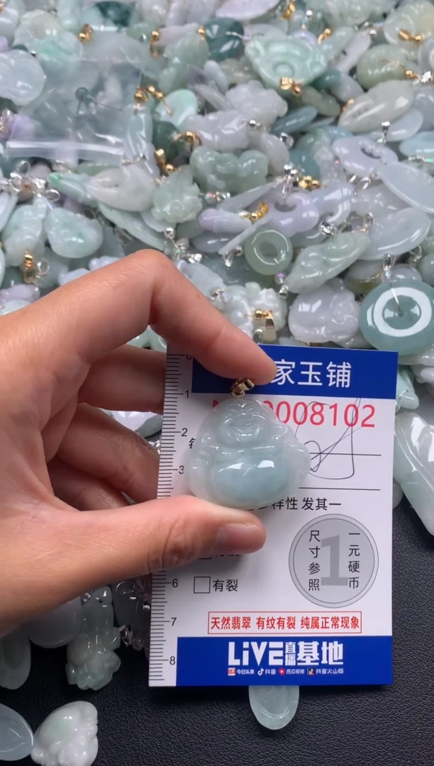 颈饰未镶嵌翡翠8102