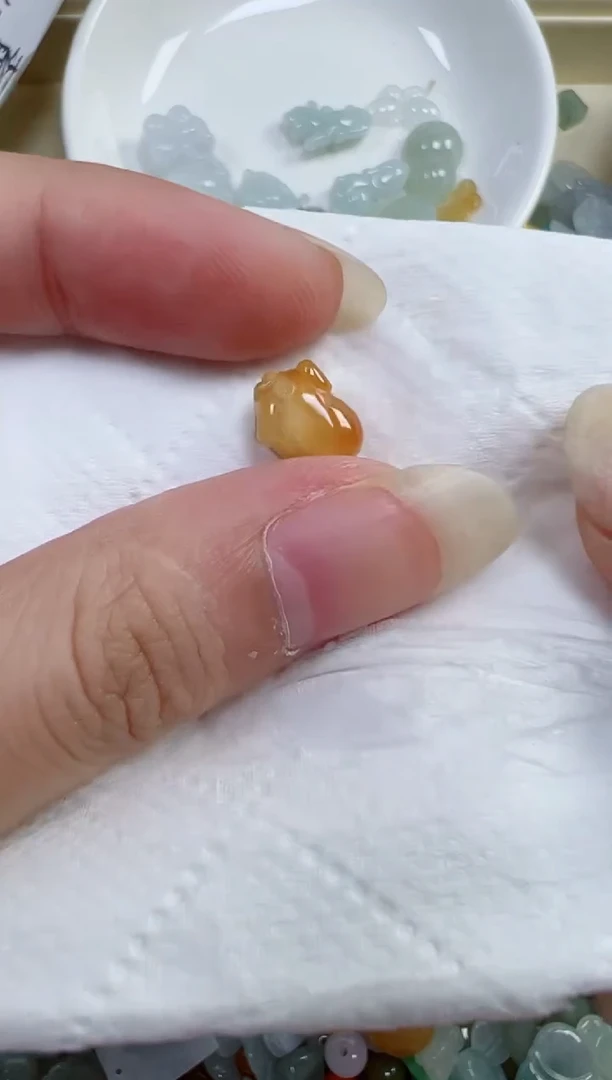 翡翠裸石621号链接，A货翡翠
