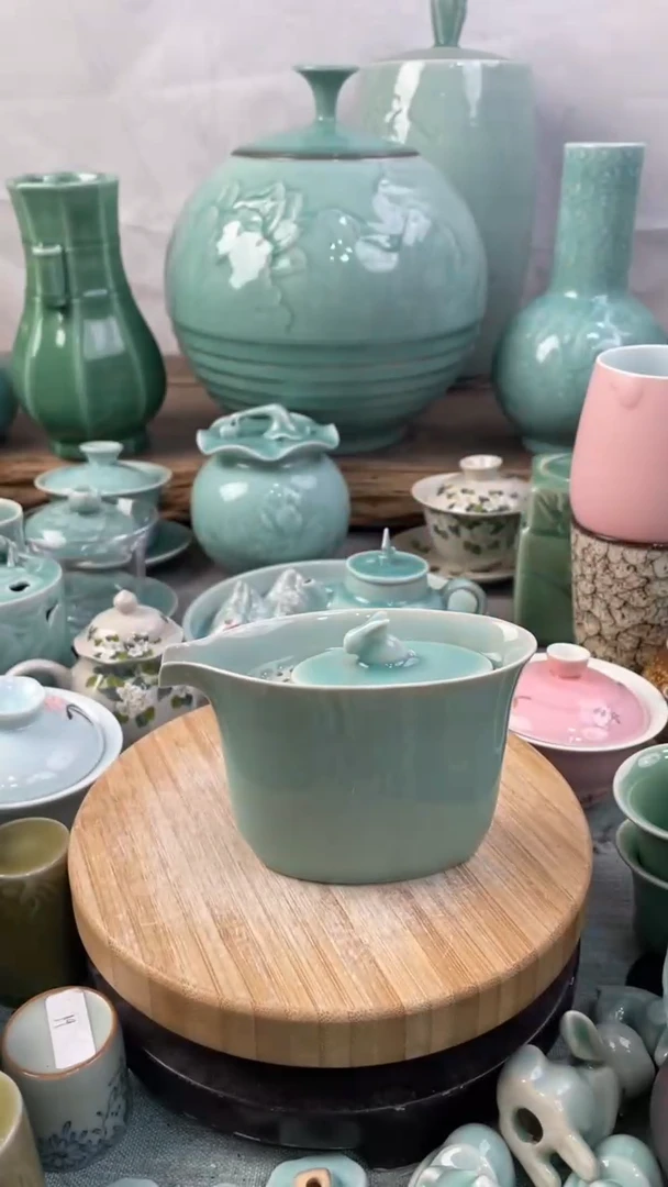 【闪购商品】特价福利 微瑕 慧仙青瓷