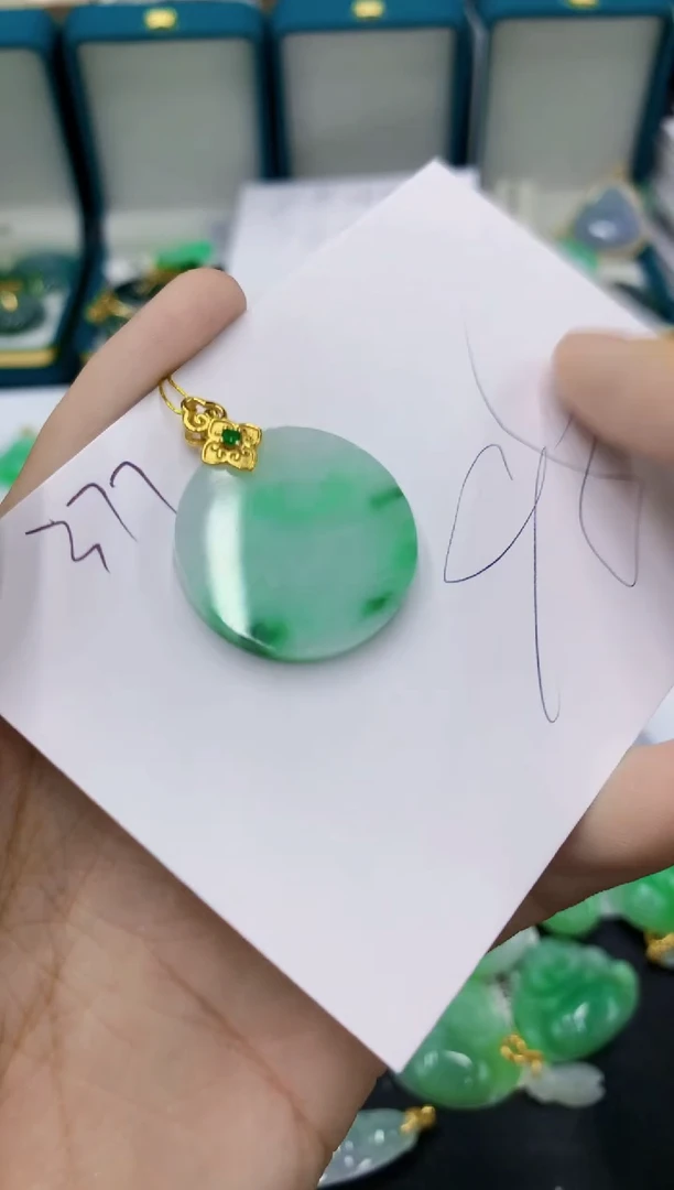 翡翠未镶嵌颈饰111111