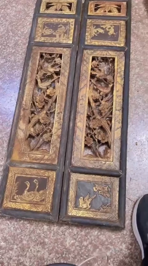【闪购商品】香榧木2个孤品木雕240