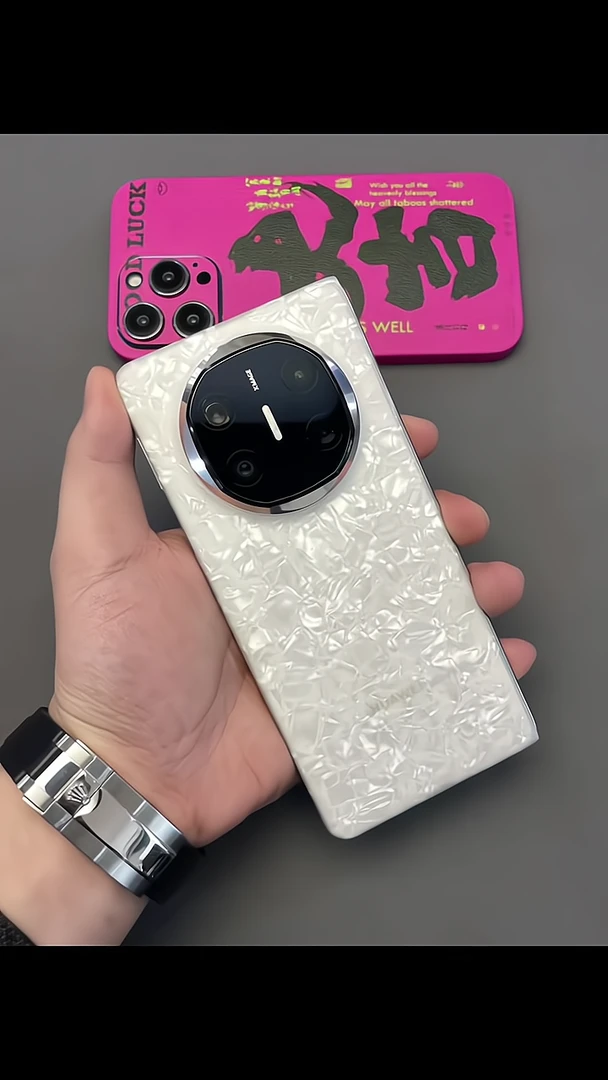 适用华为MateX5/X6/X2/X3/XT防滑素皮全包膜防摔耐磨拍一送一