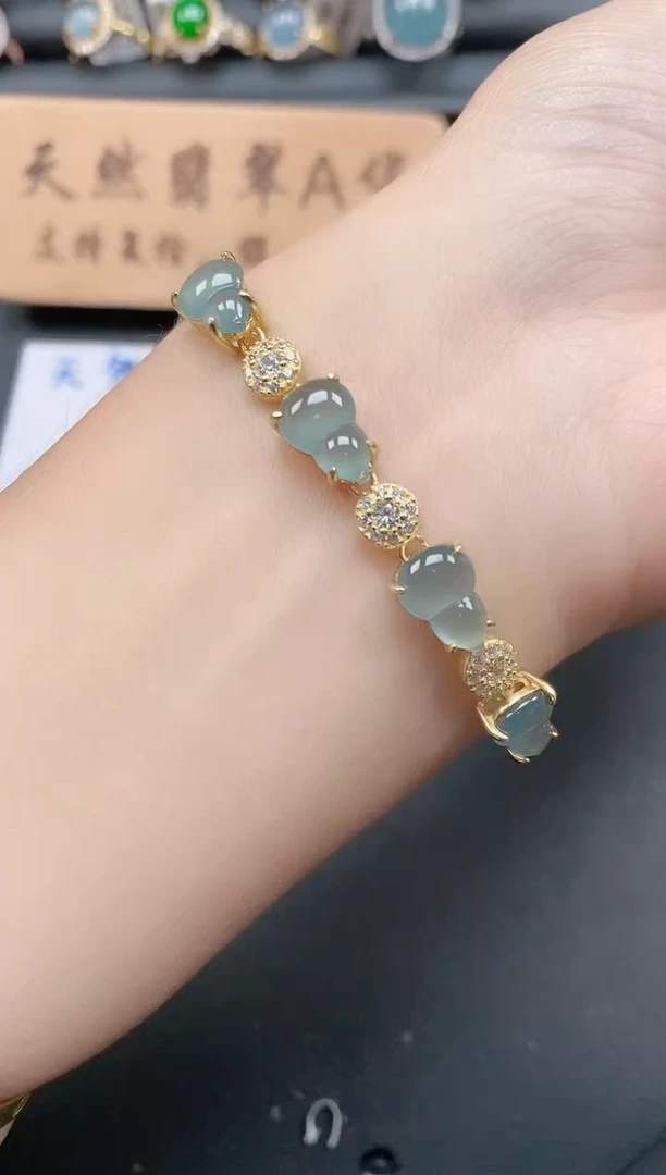 银S925镶嵌戒指翡翠111