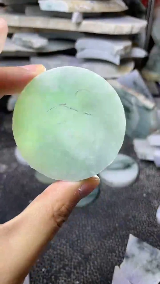 裸石翡翠天然A货翡翠板料