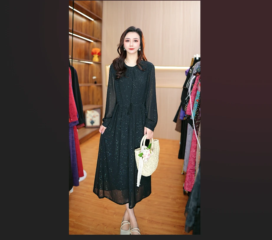 3000-18新款女士连衣裙