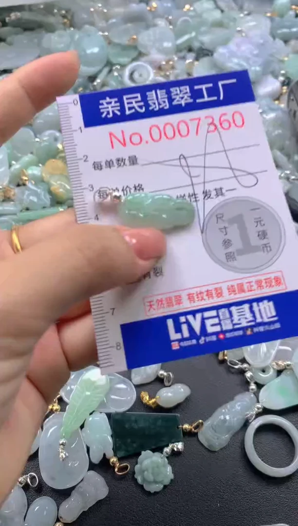 颈饰未镶嵌翡翠7360