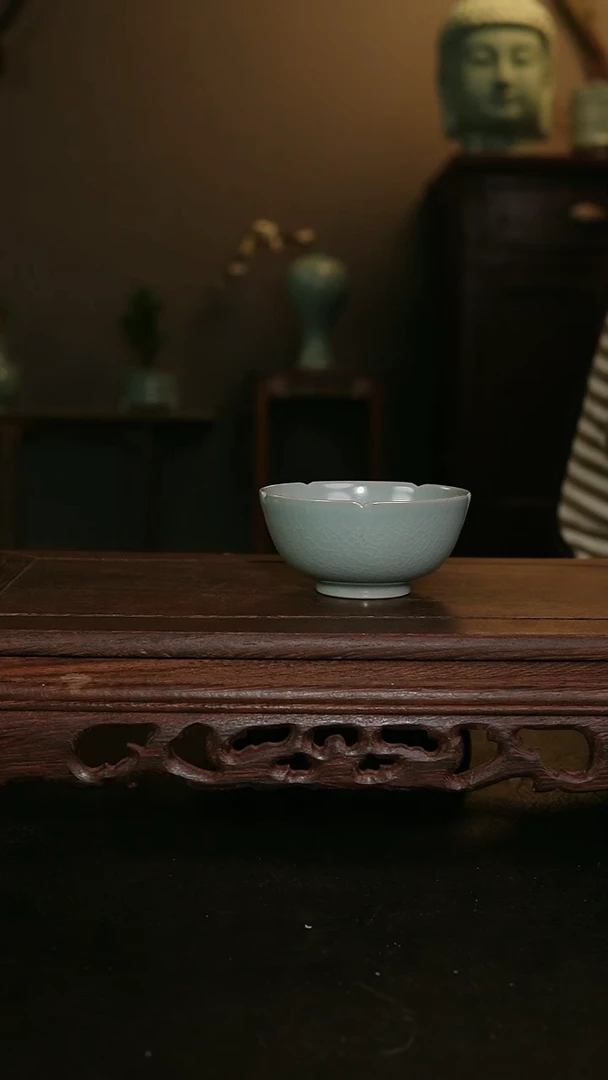 其他王国奇手工葵口杯印章