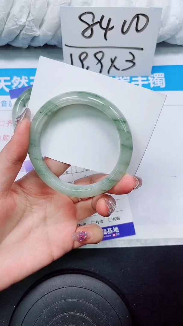 【闪购商品】石英质玉手镯未镶嵌S153-59/60