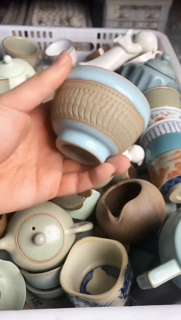 【闪购商品】陶瓷茶壶茶杯茶碗（轻轻微瑕）